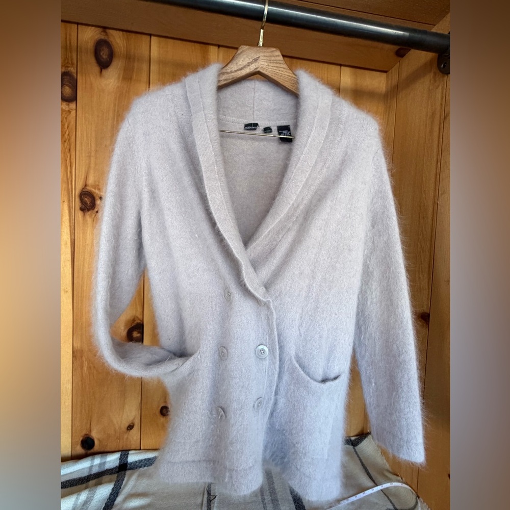 Moda International Soft Lavender Cardigan